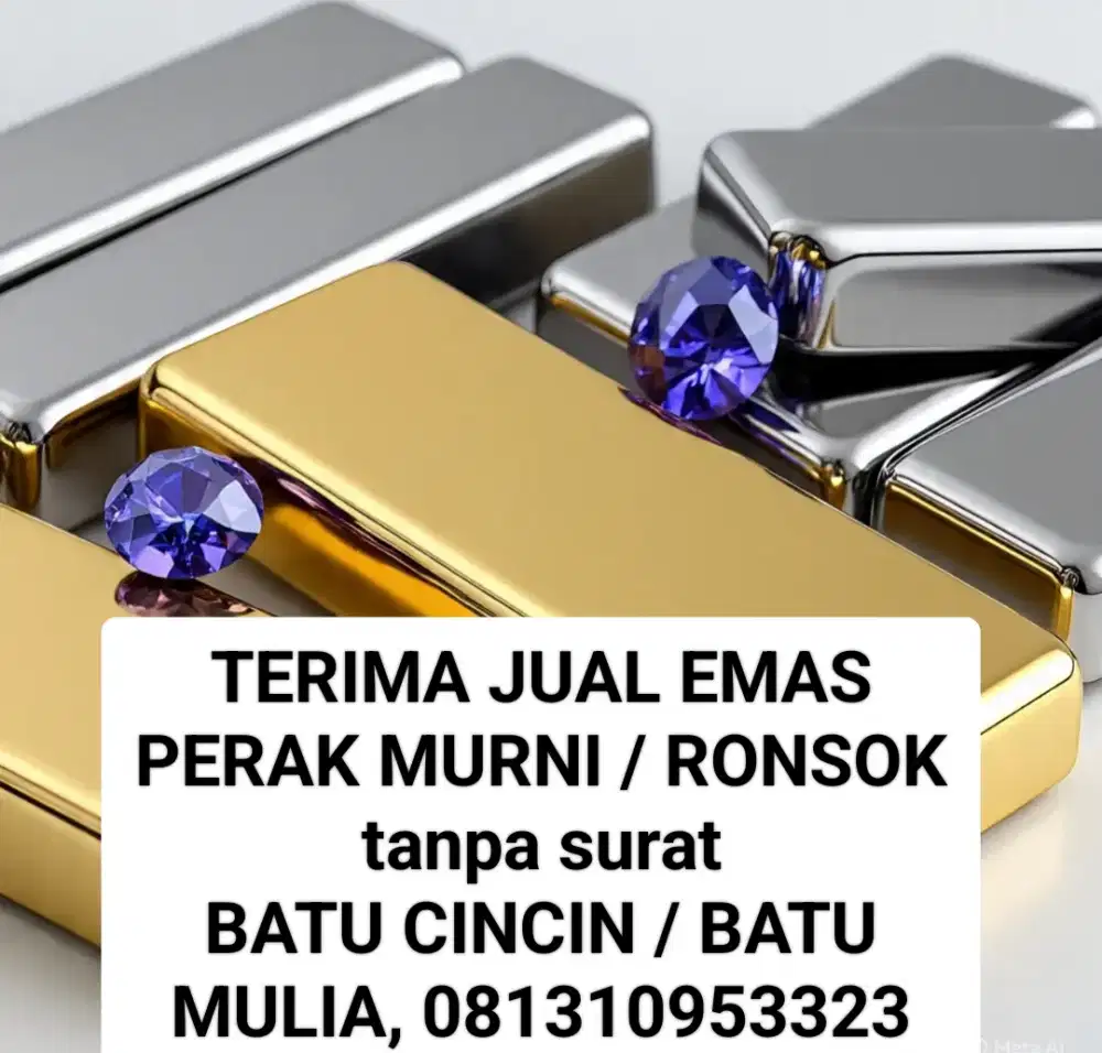 TERIMA / DIBELI EMAS /PERAK , BATU CINCIN, JAM TANGAN BEKAS
