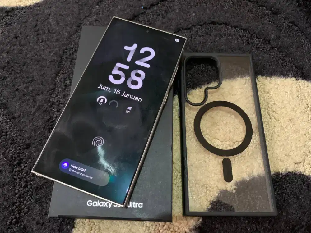 Samsung s24 ultra gray 12/512gb dualsim 5G+ fullset resmi SEIN RR