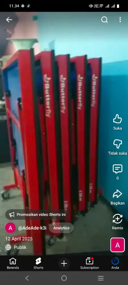 Tenis meja baru di surabaya