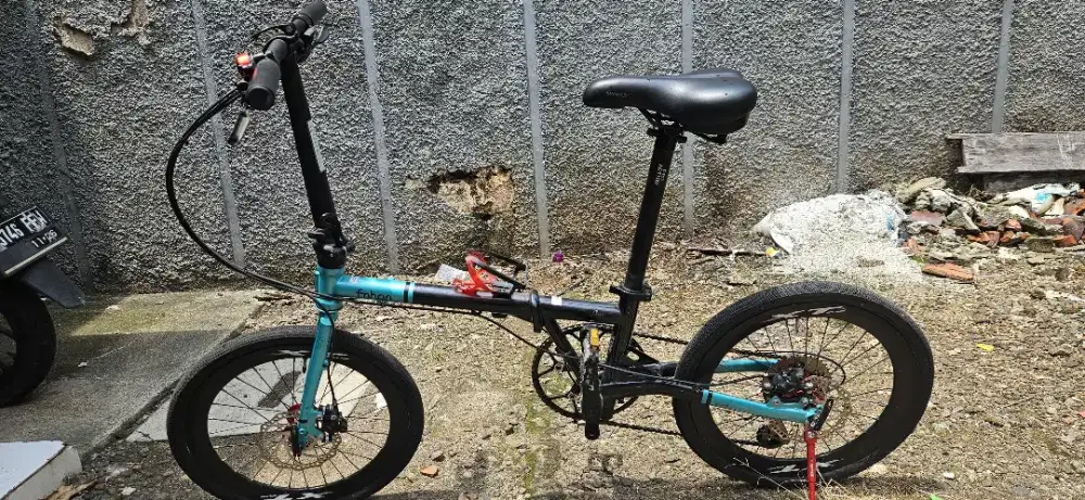 Sepeda Lipat Baru Beli 1th lalu Pemakaian 3x