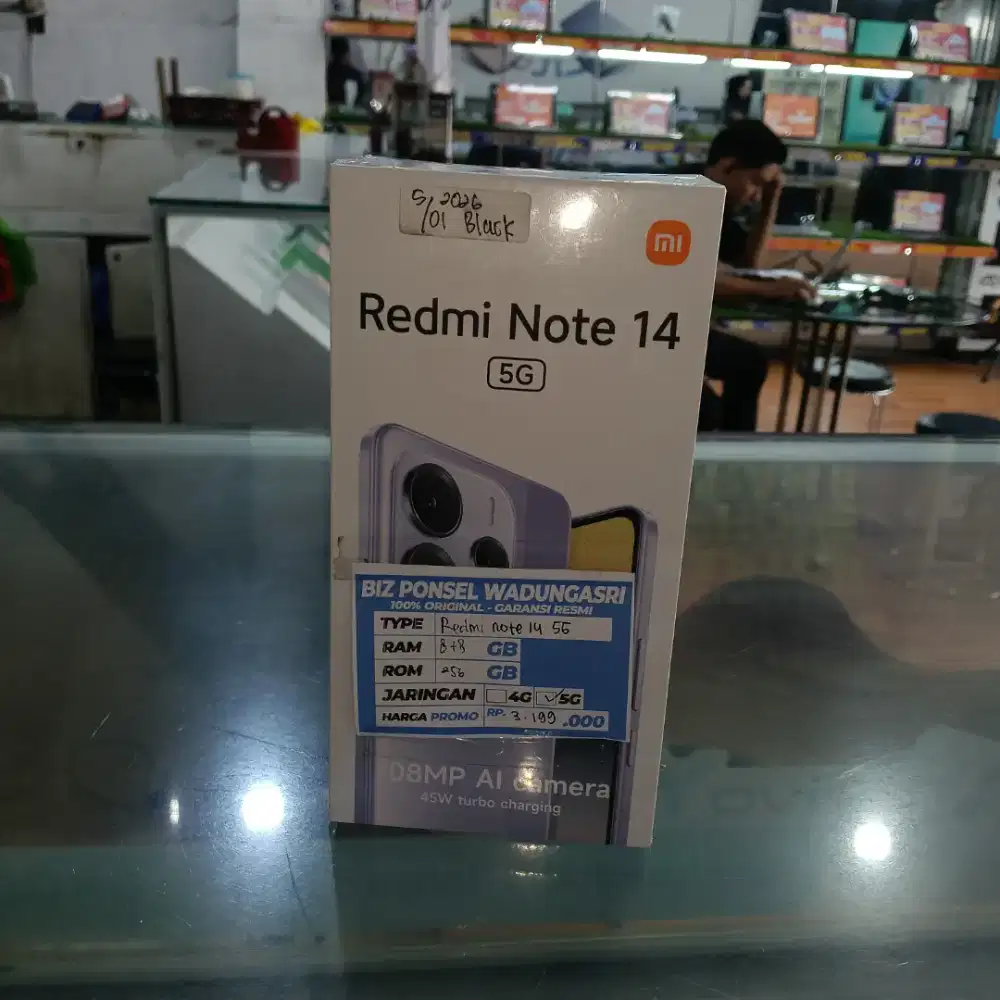 FLAS SALE:XIOMI REDMI NOTE 14 5G!SPEK DEWA, HARGA MERAKYAT