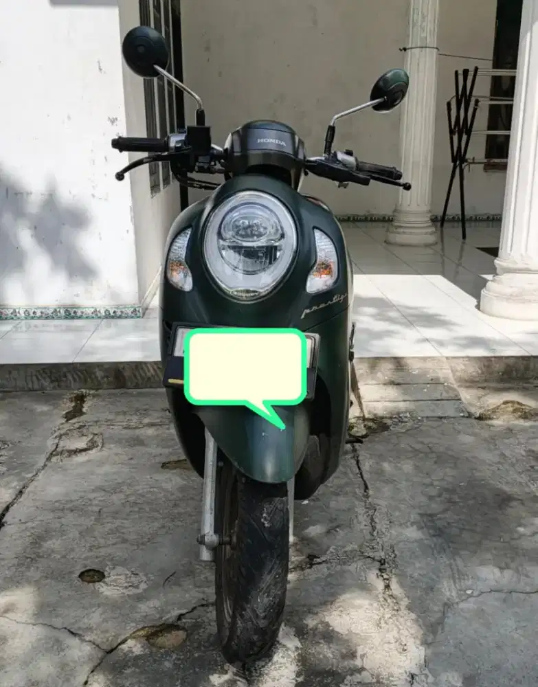 Scoopy Prestige Green tahun 2023