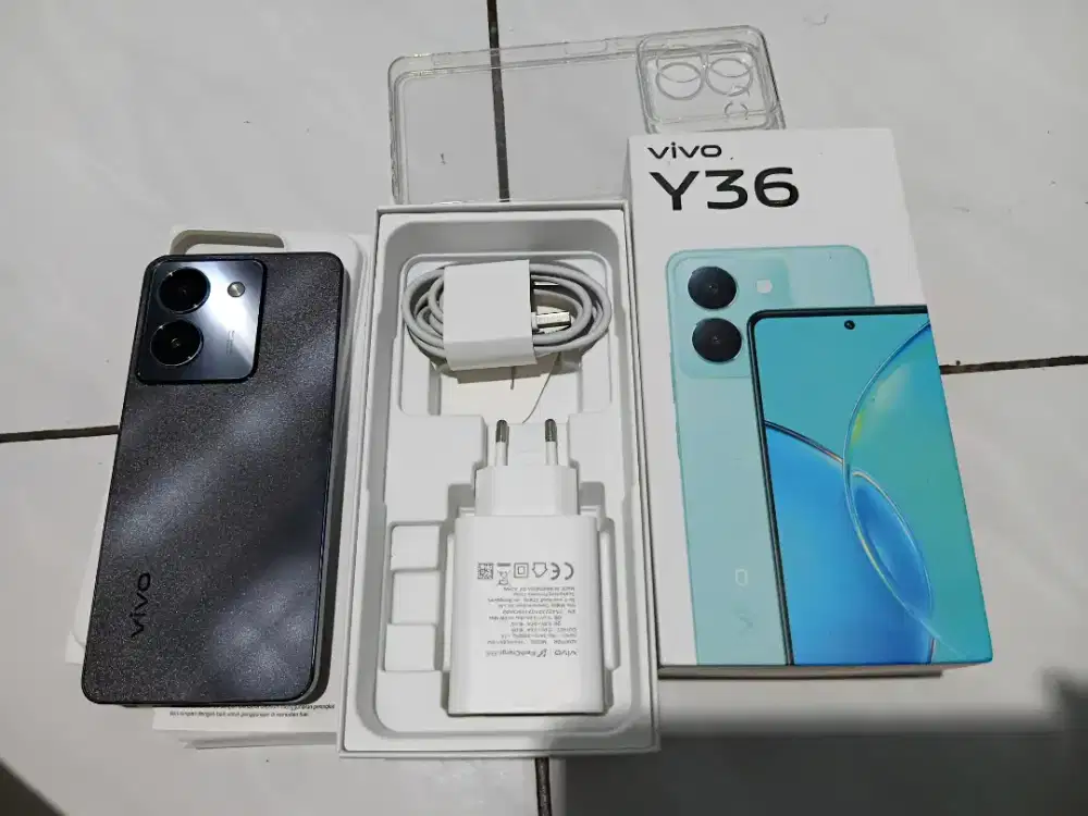 Vivo y36 ram 8/256 gb second fullset orian