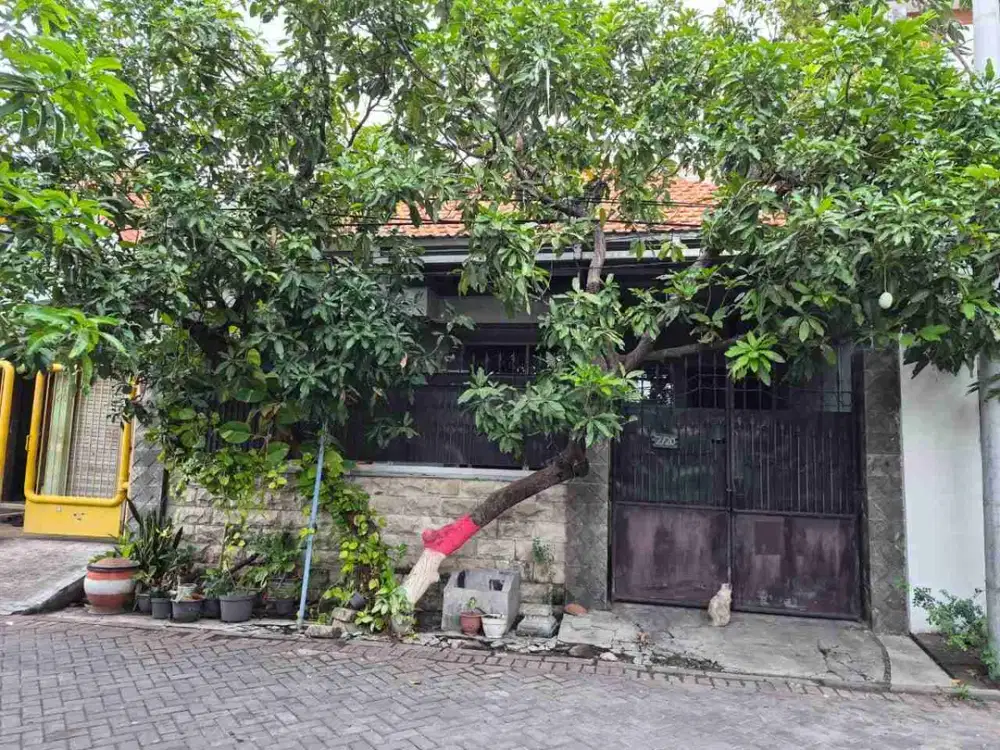 Dijual murah via lelang rumah di Wonorejo Rungkut Surabaya