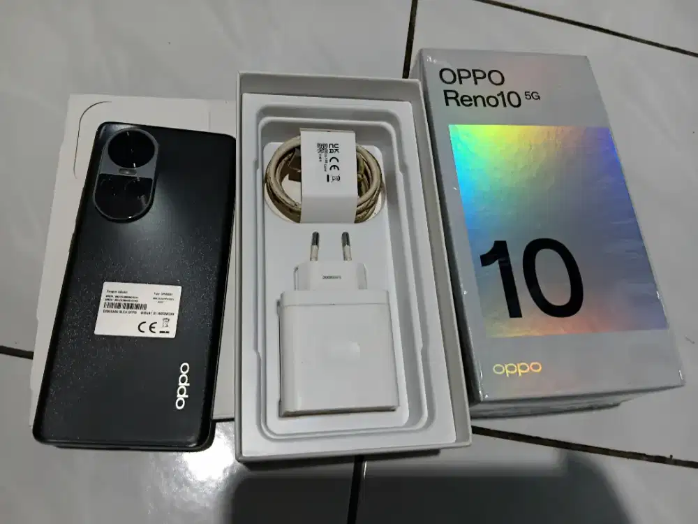 Oppo reno 10 5G ram 8/256 gb second fullset MINUS LCD