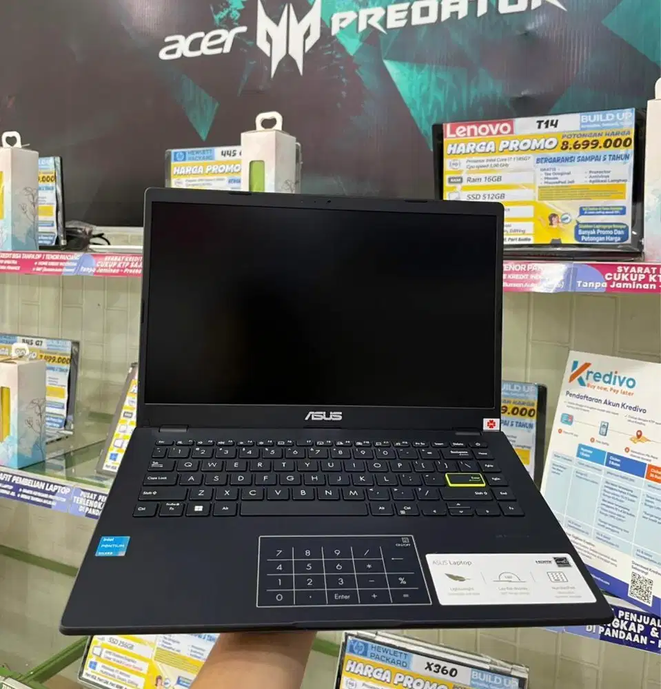 LAPTOP BARU HARGA PELAJAR | ASUS VIVOBOOK E410KA | PAS BUAT KERJA