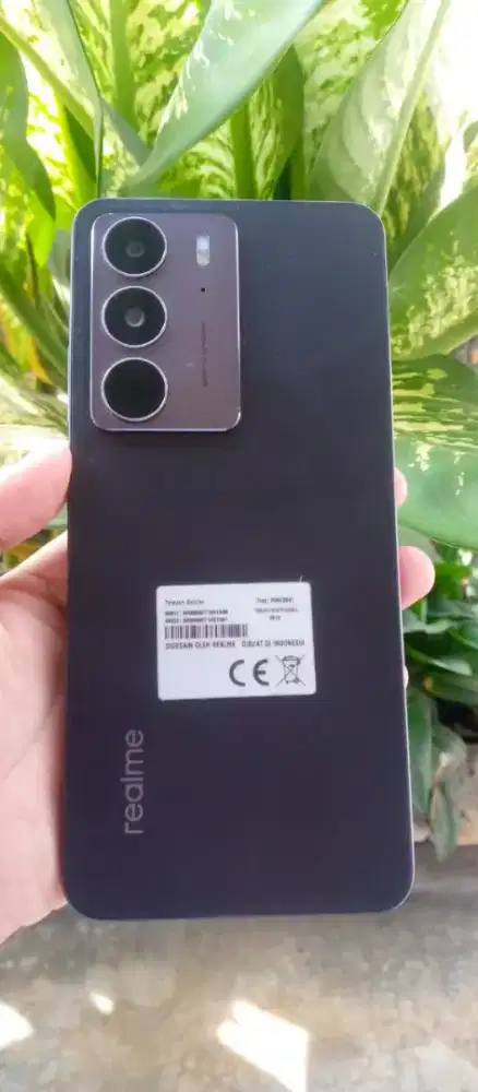 Jual realme c75 baru 8 bln pakai, no minus fullset cod denai