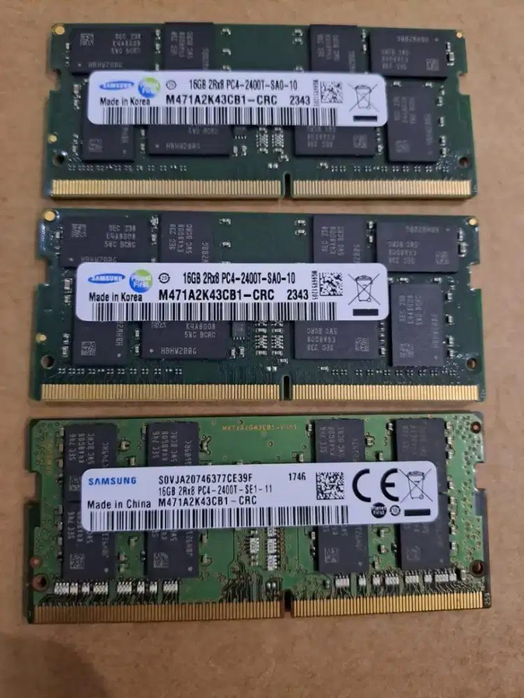 Ram laptop sodimm 16gb ddr4 2400T