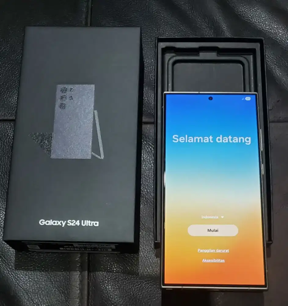 Samsung s24 ultra 12 /512  titanium violet harga pas