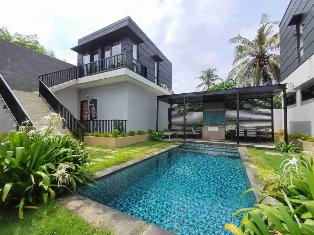 dijual villa baru los pantai saba gianyar