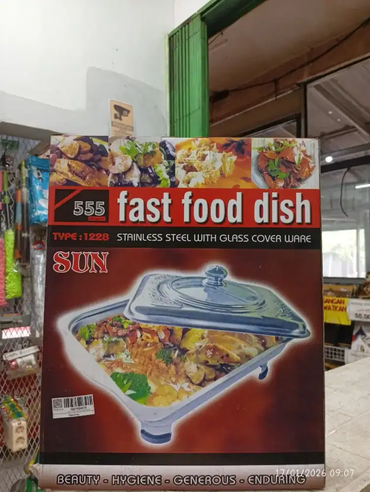 Wadah Prasmanan Stainless Steel 555 SUN