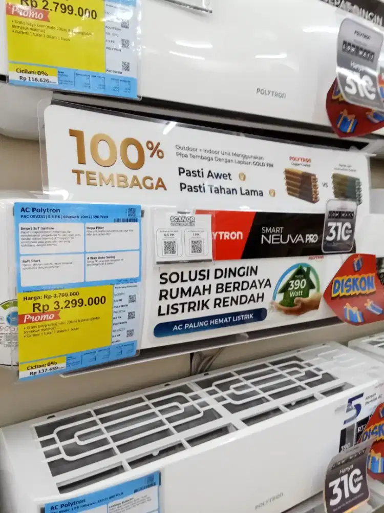 Ac Polytron 1/2 PK low watt