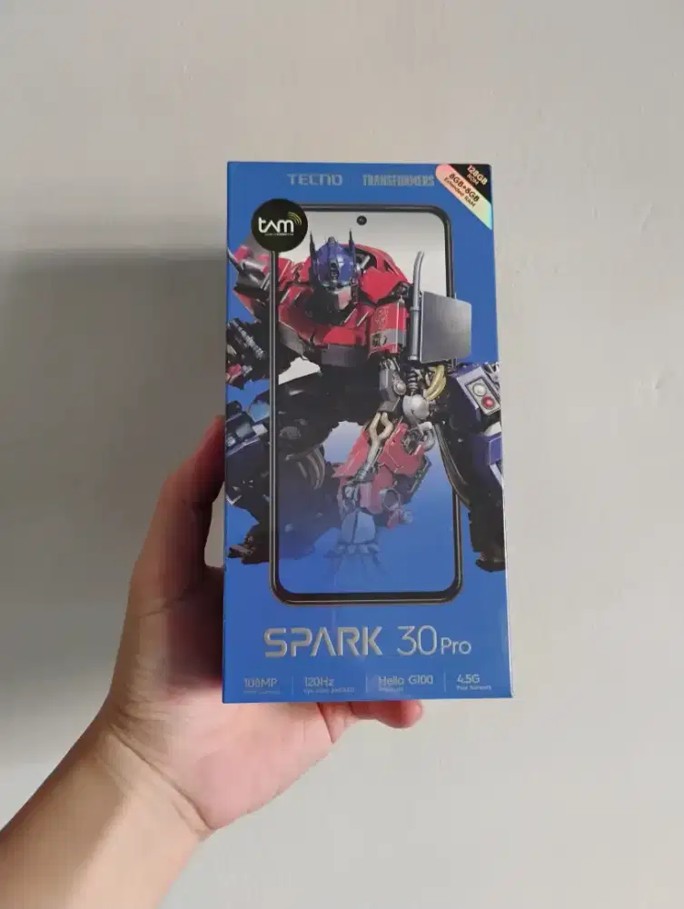 (BARU) Tecno Spark 30 Pro 8/128, SEGEL Garansi Resmi, Bisa COD