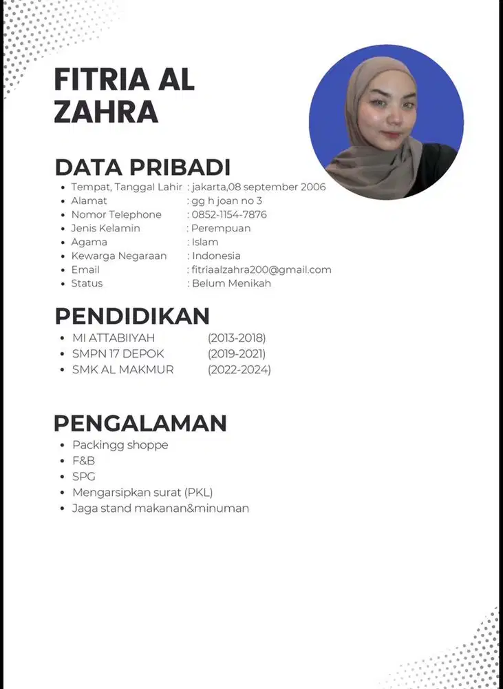 info loker apa aja asal halal