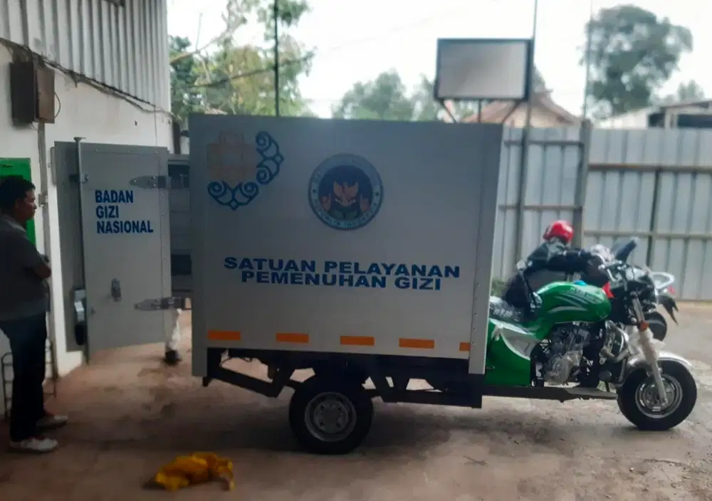 Motor Box MBG muatan 500 foodtray