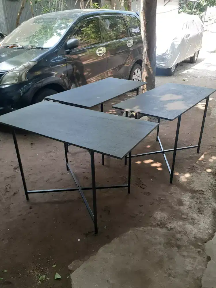 Meja lipat warna bisa cod