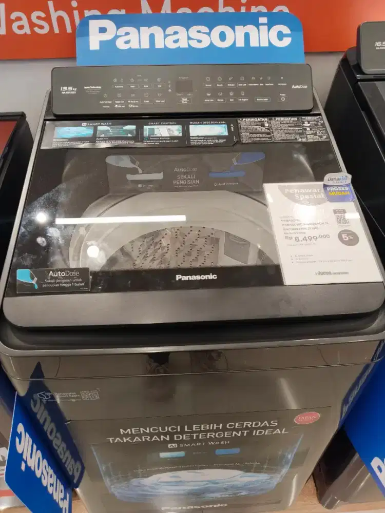 MESIN CUCI PANASONIC TOP LOAD 13.5KG