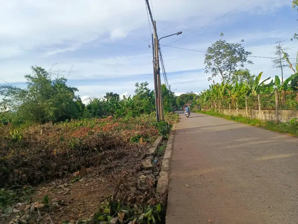 Langsung Tepi Jalan, Kavling SHM 1 Juta-an Cisauk. Dekat Tol Legok