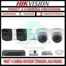 Harga Spesial CCTV 4 CAMERA HIKVISION 2MP/1080P
