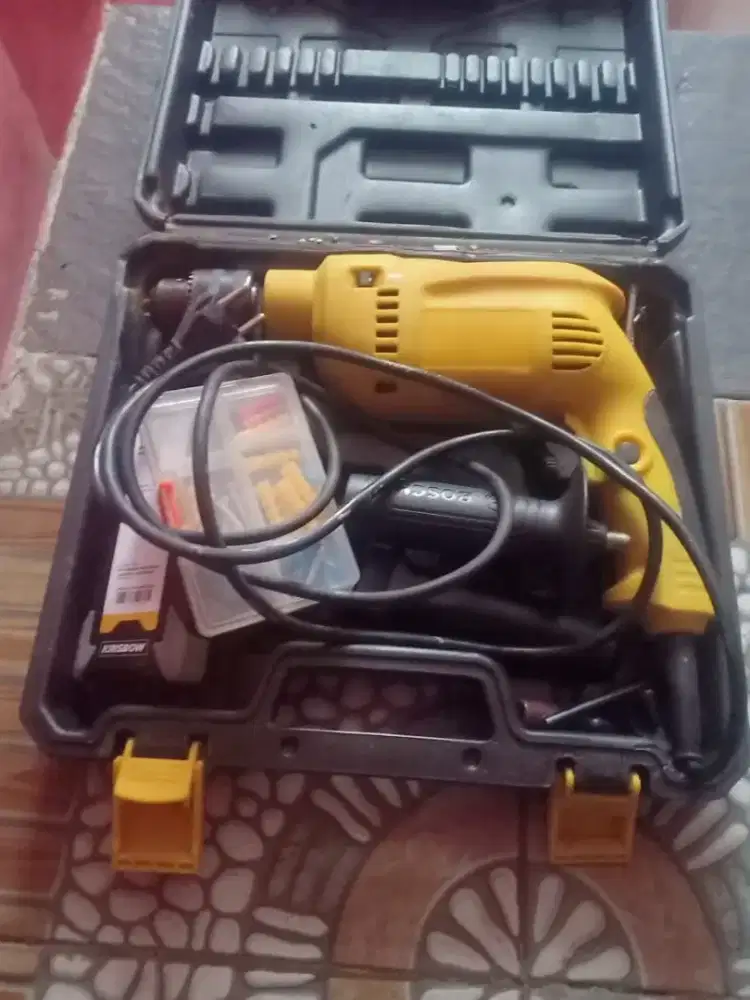 Bor Krisbow warna kuning 500watt