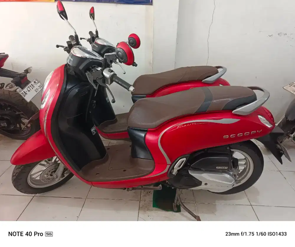 Jual beli scoopy th 2021 seberang warung mas bro hairi motor bjm