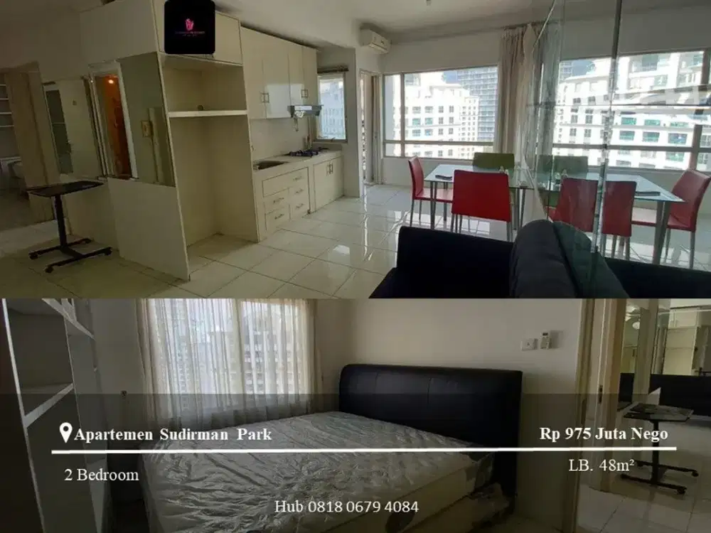 Dijual dan Disewakan Apartement Sudirman Park High Floor 2BR FF