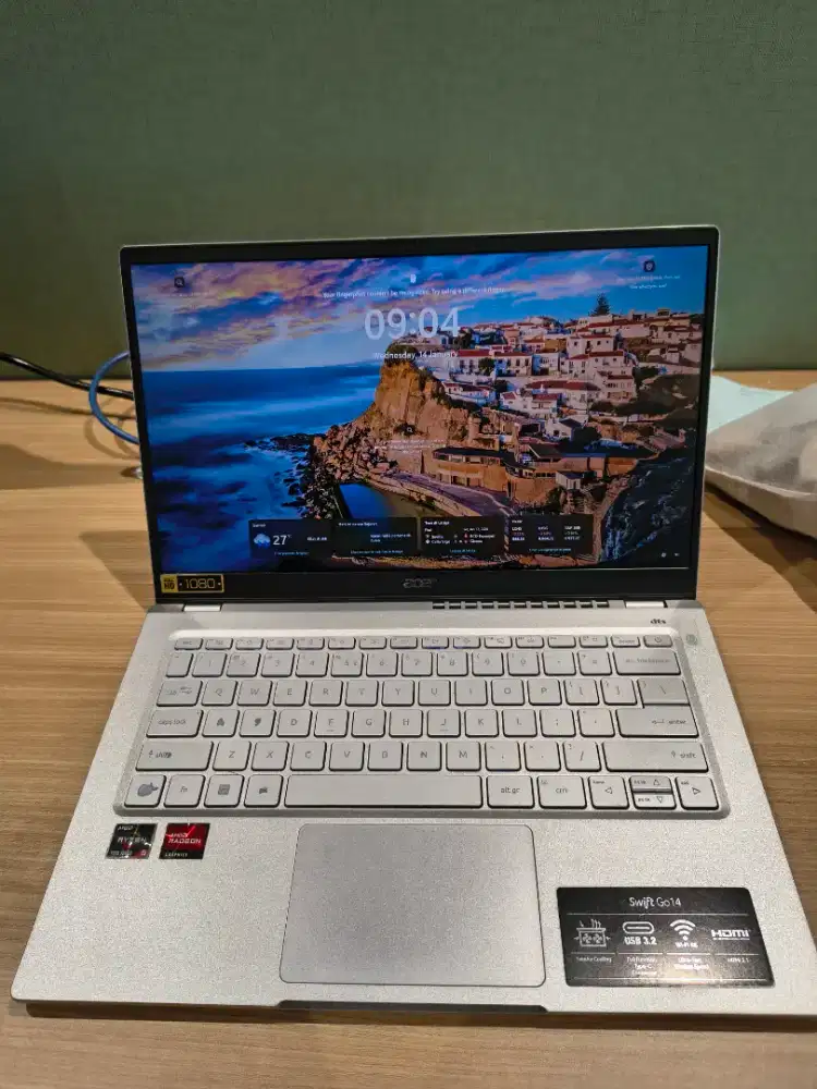 Acer Swift Go 14 Ryzen 5 7530U RAM 16GB SSD 512GB