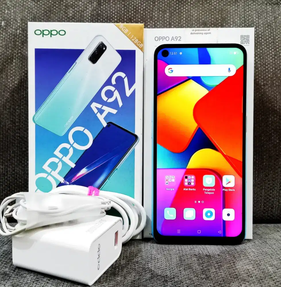 OPPO A92 8/128GB LENGKAP