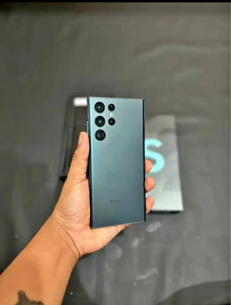 Samsung S22 Ultra 5G 12/256 GB Green Mulus Fullset Eks SEIN