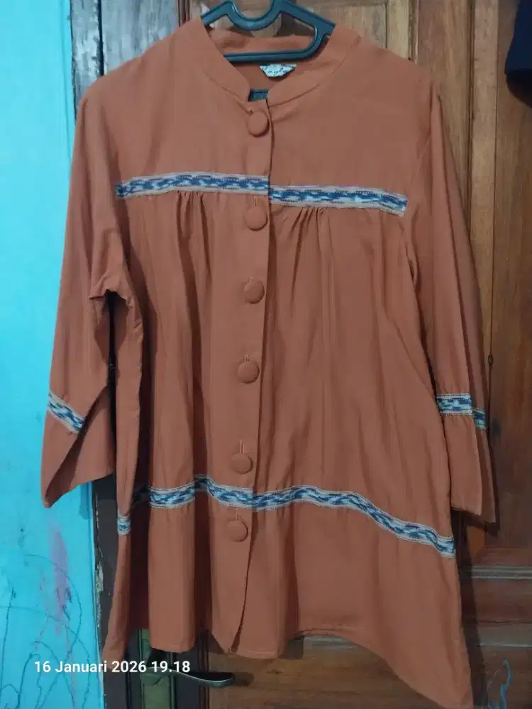 Tunik coklat xl