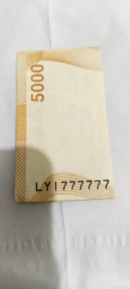 uang nomor seri cantik