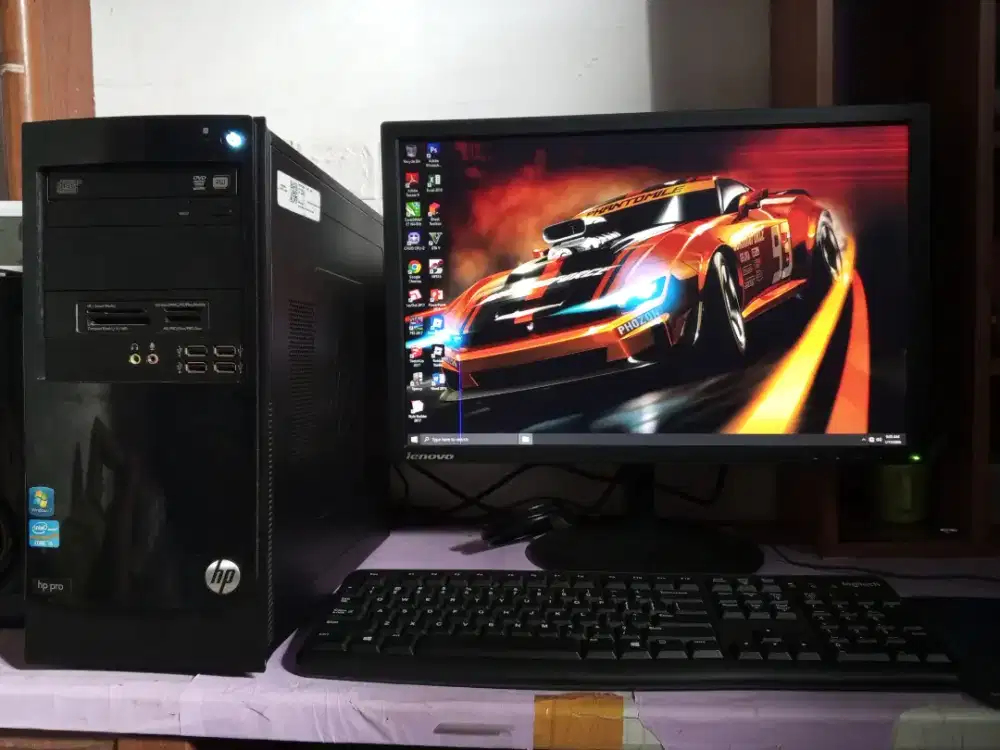 Pc gaming intel core i5 + vga nvidia 4gb + ram 8gb + monitor 22inch