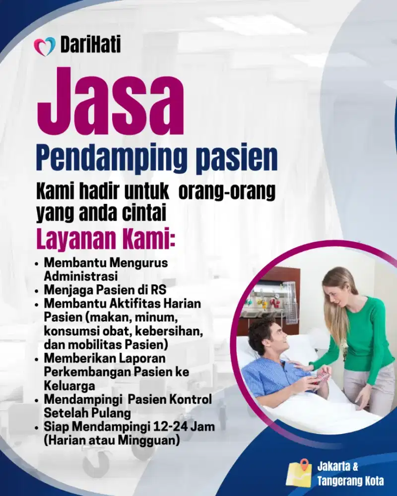 Jasa Mendampingi Pasien
