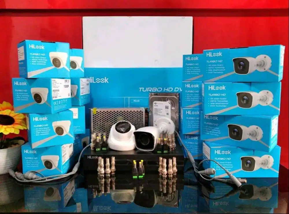 PAKET HEMAT CCTV 8 CHANNEL HIKVISION 2.0MP BERKUALITAS