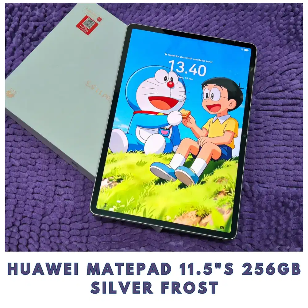 Huawei MatePad 11.5S 256Gb Silver Bagus