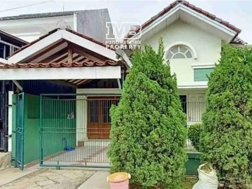 DIJUAL RUMAH 1LANTAI, DEPAN JALAN SANGAT LEBAR. NUSALOKA BSD