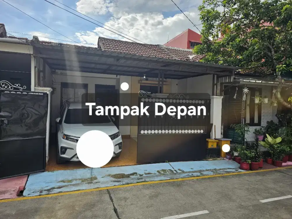 Jual Cepat rumah SHM siap huni, ada lebihan tanah di belakang