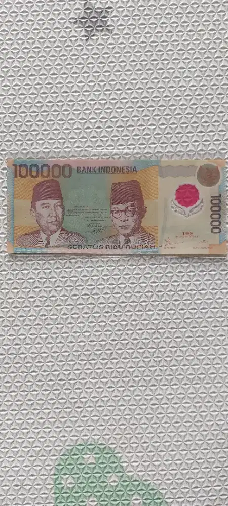 Uang kuno 1999 (100.000)