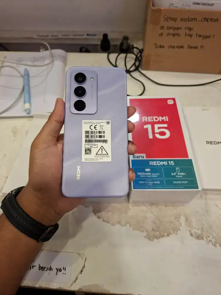 Redmi 15 RAM Besar Baterai 7000mAh | Bisa Kredit & Tukar Tambah