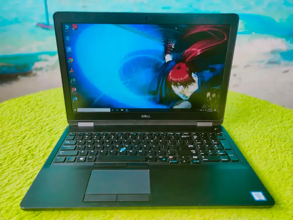 LAPTOP DELL PRECISION i7 GEN 6 8GB SSD 256GB DESIGN GAME NGEBUT  JOS