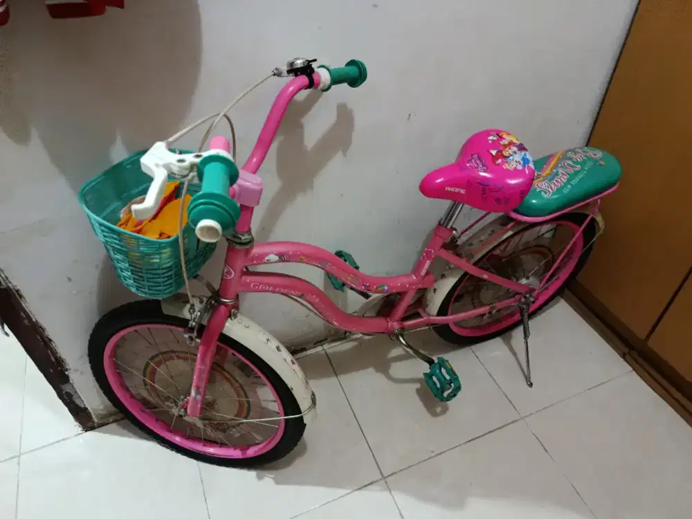 Sepeda little princess 18 inch bekas