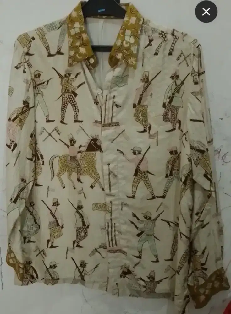 KEMEJA BATIK CUSTOM.ATHAM TAYLOR LENGAN PANJANG