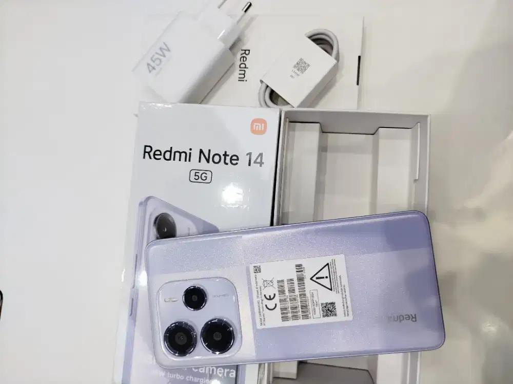 Redmi note 14 5G ram 12/512 segel bergaransi resmi