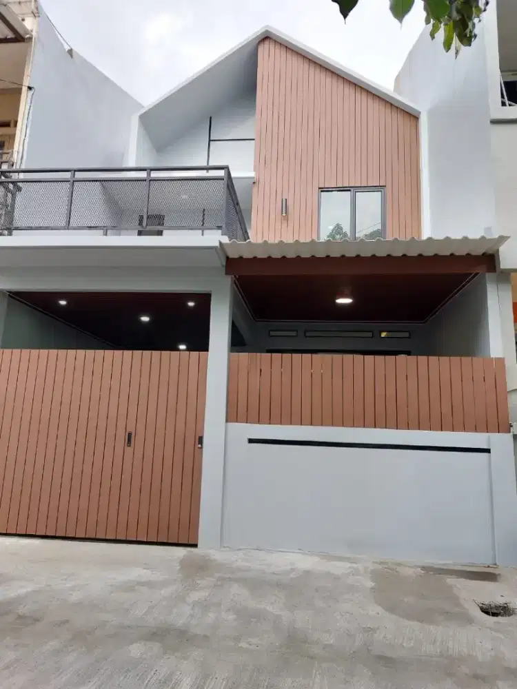 Rumah Baru 2 Lt Rooftop, Akses Alam Sutera-Graha Raya, 1,3M an All in)