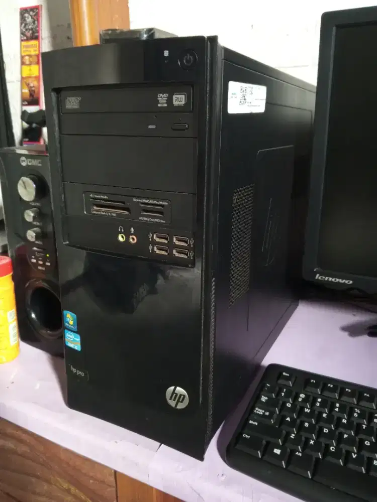 Cpu gaming HP intel core i5 + vga nvidia 4gb cpu only