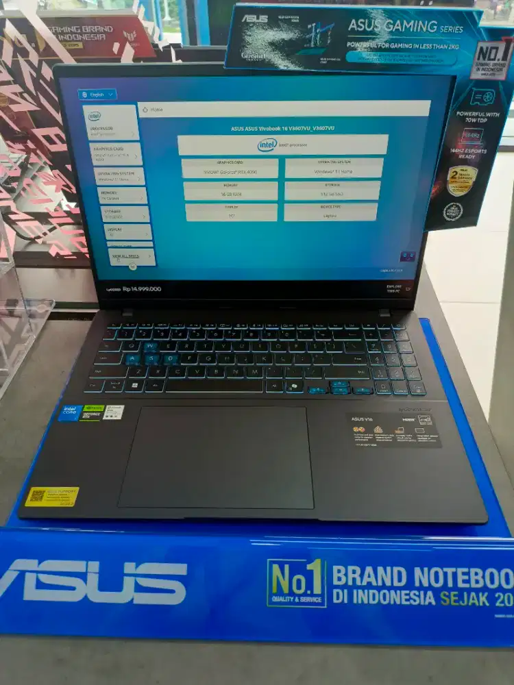 Kredit laptop Asus VIVOBOOK V16 V3607VU