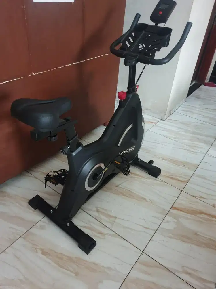 Alat Fitness Sepeda Statis Spin Spinning Bike Vosgo SECOND LIKE NEW