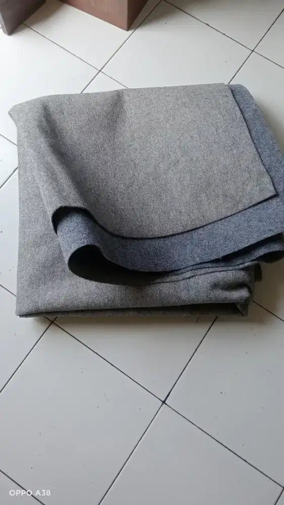 Karpet 3mm abu masih bagus