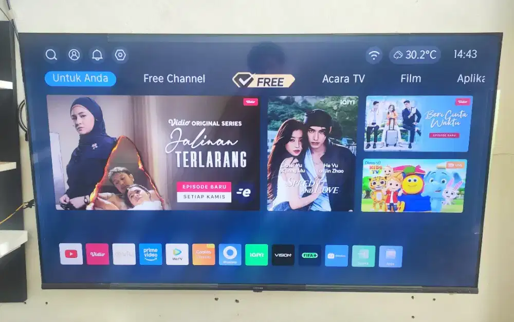 Coocaa 50S3U Pro 4K Smart TV

50 inch