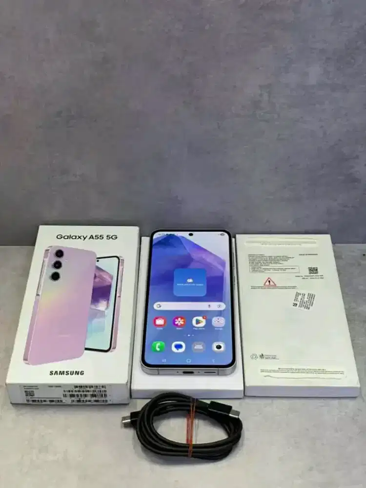 Samsung A55 5G 12+12/256 Like New Garansi Aktiv
